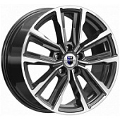 K&K Лацио 7.5x17 5*110 ET38 DIA67.1 Дарк платинум Литой