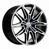 Khomen KHW 1904 9.5x19 5*112 ET40 DIA66.6 Black Matt Литой