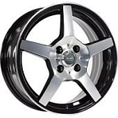 Megami AF-07 6.5x16 4*98 ET35 DIA58.6 BKF Литой