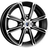 K&K Флэш 5x14 4*100 ET45 DIA67.1 Дарк платинум Литой
