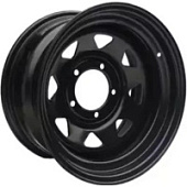Off Road Wheels УАЗ 8x16 5*139.7 ET-10 DIA110.1 Black Штампованный