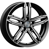 Carwel Нева 6.5x16 5*100 ET40 DIA67.1 BL Литой