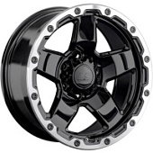 LS 1371 9.5x18 6*139.7 ET5 DIA106.1 BKL Литой