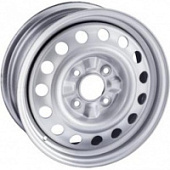 Trebl 7255 6x15 4*108 ET47 DIA63.3 Silver Штампованный