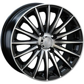 LS 804 6.5x15 4*114.3 ET40 DIA73.1 BKF Литой