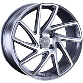 LS 1054 7.5x17 4*100 ET40 DIA60.1 BKF Литой