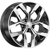Скад Ламберт 7.5x18 5*115 ET43 DIA70.1 Алмаз графит Литой